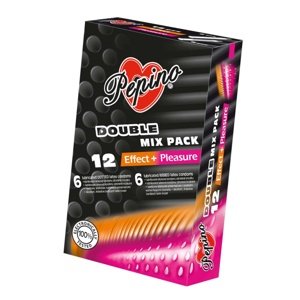Kondóm Pepino DOUBLE MIX PACK 12 ks