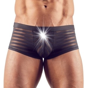 Boxerky Svenjoyment s pruhmi čierne M