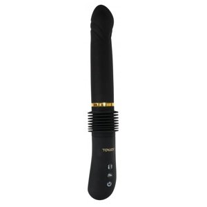 Vibrátor TOYJOY MAGNUM OPUS THRUSTER čierny