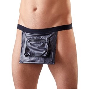 Boxerky Svenjoyment s vreckom čierne L