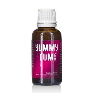 Kvapky YUMMY CUM Drops 30 ml