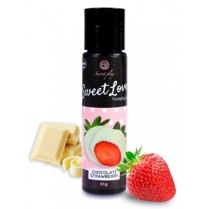 Gél SECRET PLAY Sweet Love STRAWBERRY & WHITE CHOCOLATE 60 ml