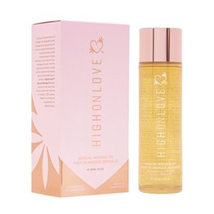 HIGH ON LOVE MASSAGE OIL STRAWB-CHAMP 120 ml