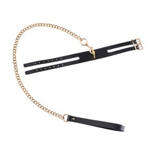 Obojok s vodítkom GP PREMIUM COLLAR LEASH SET black
