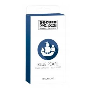 Kondóm Secura BLUE PEARL 12 ks