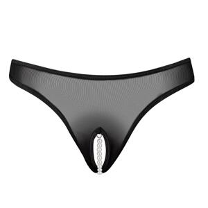 Tangá UNDERNEATH Jade CROTCHLESS Sheer Thong S-M