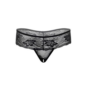 Tangá DARING INTIMATES Jane Crotchless Thong Panty black L-XL