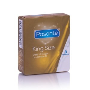 Kondóm Pasante King Size 3 ks