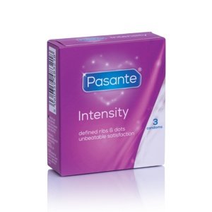 Kondóm Pasante Intensity 3 ks