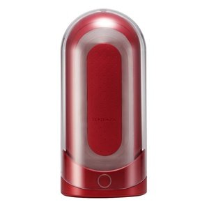 Masturbátor TENGA Flip Zero nahrievací červený