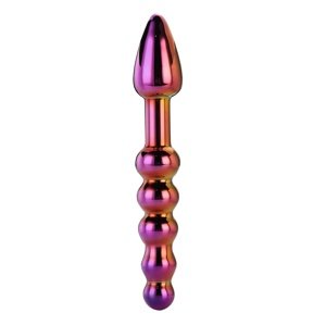 Dildo análne Dream Toys GLAMOUR GLASS dúhové