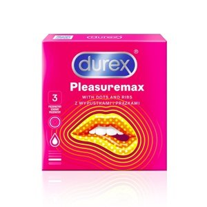 Kondóm Durex Pleasuremax 3 ks