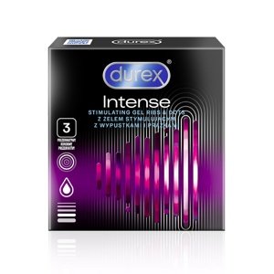 Kondóm Durex Intense 3 ks