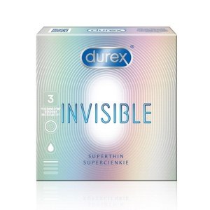 Kondóm Durex Invisible 3 ks