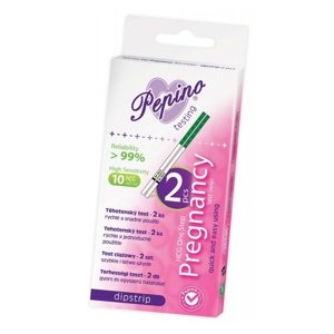 Tehotenský test Pepino DIPSTRIP 2 ks
