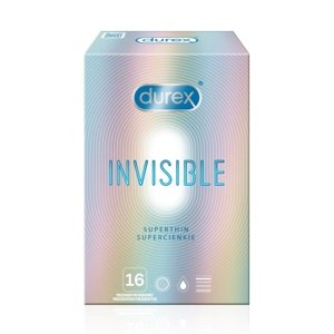 Kondóm Durex Invisible 16 ks