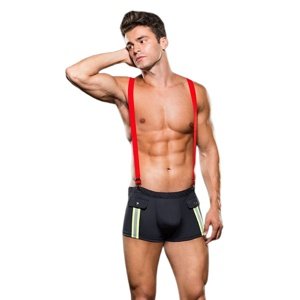 Kostým pre mužov ENVY FIREMAN SET modrý M-L