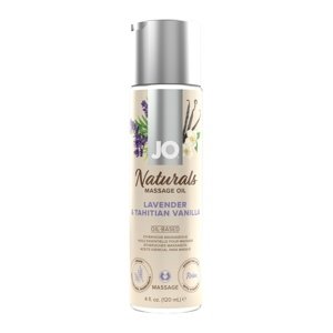 Olej masážny System JO NATURALS LAVENDER & TAHITIAN VANILLA 120 ml