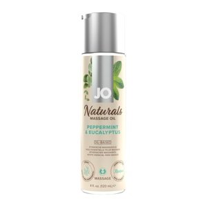 Olej masážny System JO NATURALS PEPPERMINT & EUCALYPTUS 120 ml