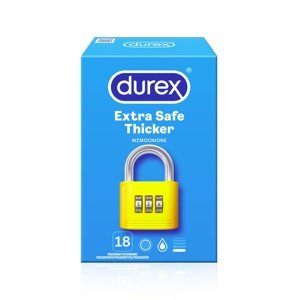 Kondóm Durex Extra Safe 18 ks