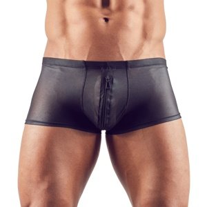 Boxerky Svenjoyment so zipsom čierne L