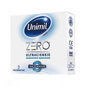 Kondóm Unimil Zero 3 ks