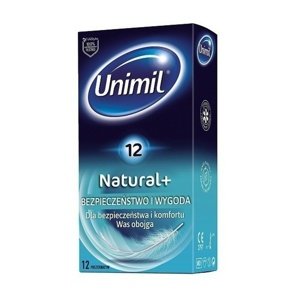 Kondóm Unimil Natural+ 12 ks