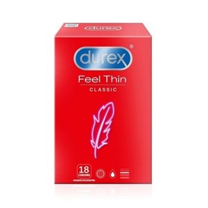 Kondóm Durex Feel Thin Classic 18 ks