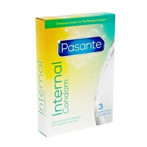 Kondóm dámsky Pasante Internal 3 ks