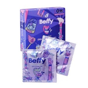 Orálne rúšky Beffy 2 ks