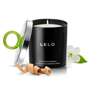 Sviečka masážna LELO Snow Pear & Cedarwood 150 g