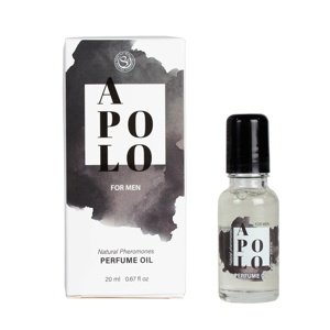Olejový parfém SECRET PLAY APOLO Natural Pheromones pre mužov 20 ml