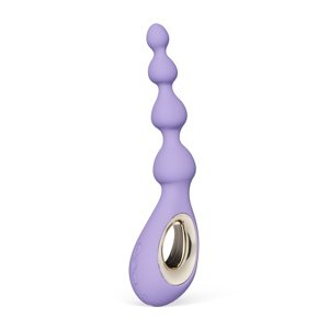 Vibrátor LELO Soraya Beads s análnymi korálkami fialový