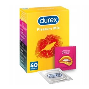 Kondóm DUREX Pleasure MIX 40 ks