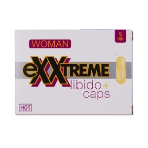 HOT eXXtreme LIBIDO+ CAPS pre ženy 5 ks