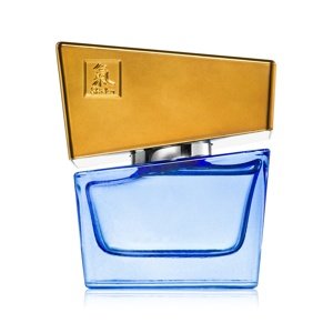Parfém HOT Shiatsu Fragrance dark blue s feromónmi pre mužov 50 ml