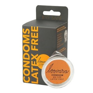 Kondóm Loovara BIG SIZE bez latexu 12 ks