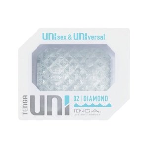 Masturbátor TENGA UNI DIAMOND transparentný