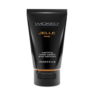 Lubrikačný gél WICKED JELLE Heat anal 120 ml