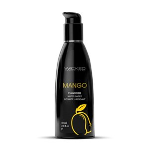 Lubrikačný gél WICKED AQUA Mango Flavored 60 ml