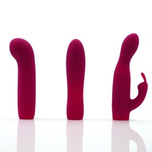 Sada vibrátorov Skins Minis Massage A Trois fialová