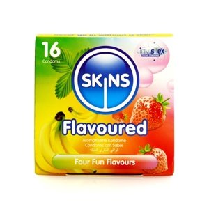 Kondóm Skins Flavours 16 ks