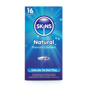 Kondóm Skins Natural 16 ks