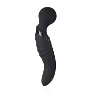 Masážna hlavica FLAGRANTI Luxury Wand 2v1 čierna