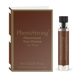 Parfém s feromónmi PheroStrong Your Choice pre mužov 1 ml