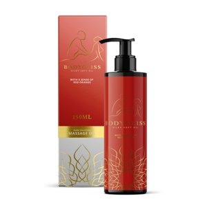 Masážny a lubrikačný olej 2v1 BodyGliss Red Orange Temptation 150 ml