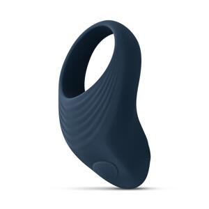 Krúžok na penis Boners vibračný modrý