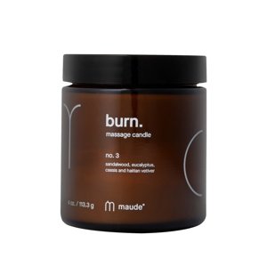 Sviečka masážna Maude BURN no.3 eucalyptus & sandalwood 113 g