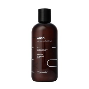 Telový umývací gel a kúpeľová pena Maude WASH no.2 pink pepper & gurjun balzam 355 ml