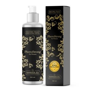 Olej masážny PheroStrong s feromónmi pre ženy 100 ml